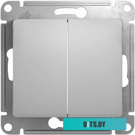 Розетка Schneider Electric Glossa GSL000365 (алюминий)