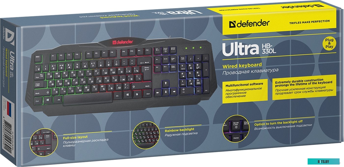 Клавиатура Defender Ultra HB-330L RU <45330>