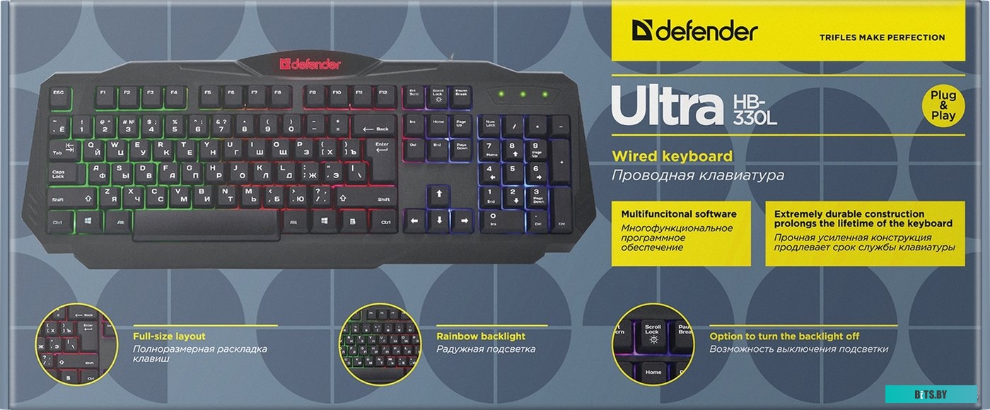 Клавиатура Defender Ultra HB-330L RU <45330>