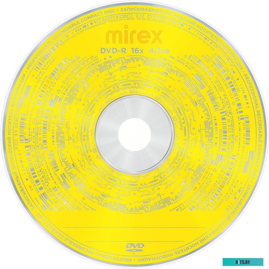 DVD-R диск Mirex 4.7Gb 16x UL130003A1S (1 шт.)