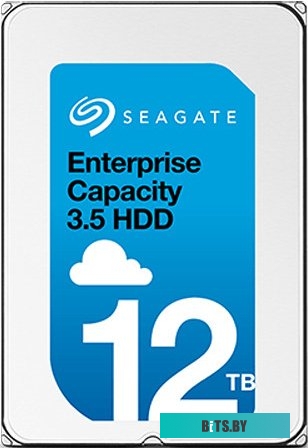 Жесткий диск/ HDD Seagate SAS 12Tb Enterprise Capacity 12Gb/s 256Mb 1 year warranty (replacement ST12000NM0038, ST12000NM004J, ST12000NM002G)