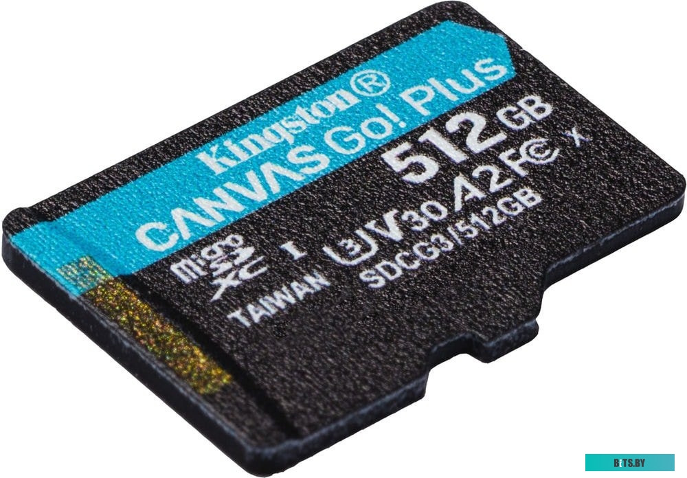 Карта памяти Kingston Canvas Go! Plus microSDXC 512GB (с адаптером) <SDCG3/512GB>