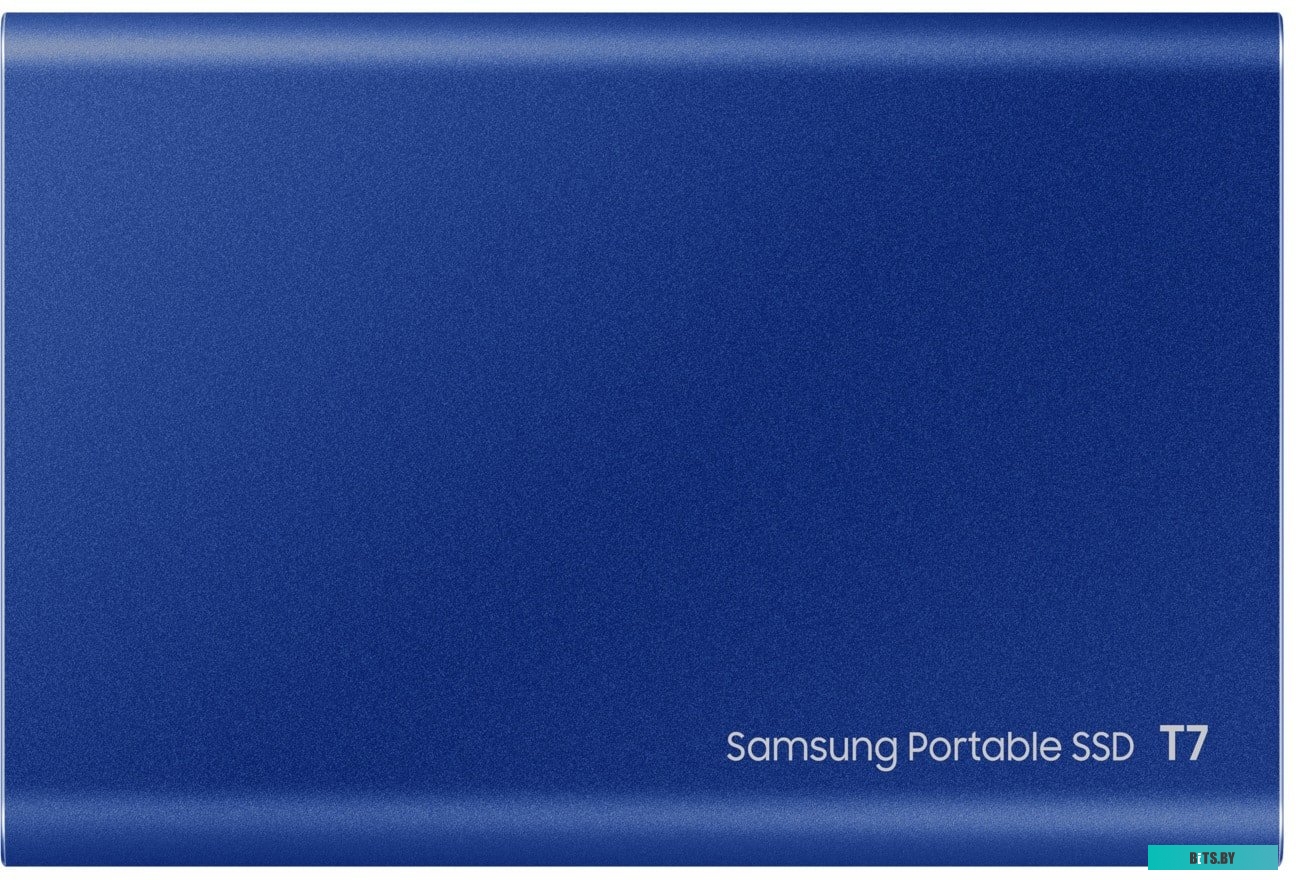 Внешний жесткий диск Samsung T7 1TB (синий) <MU-PC1T0H/WW>