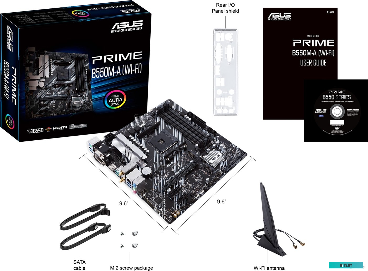 Материнская плата ASUS Prime B550M-A (Wi-Fi)