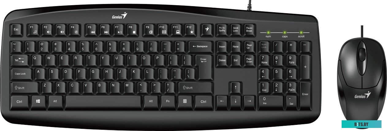 Комплект (клавиатура + мышь) Genius Smart KM-200