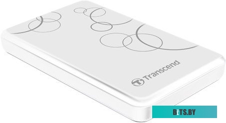 Внешний жесткий диск Transcend StoreJet 25A3 1TB White (TS1TSJ25A3W)
