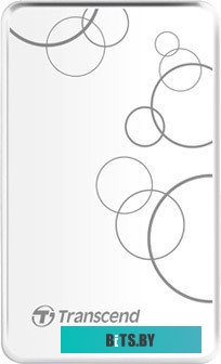 Внешний жесткий диск Transcend StoreJet 25A3 1TB White (TS1TSJ25A3W)