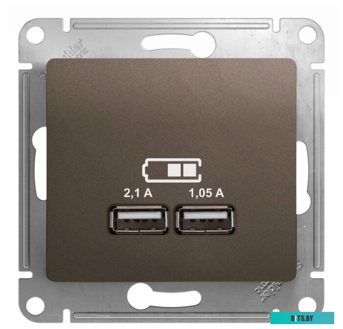 Розетка Schneider Electric Glossa GSL000833