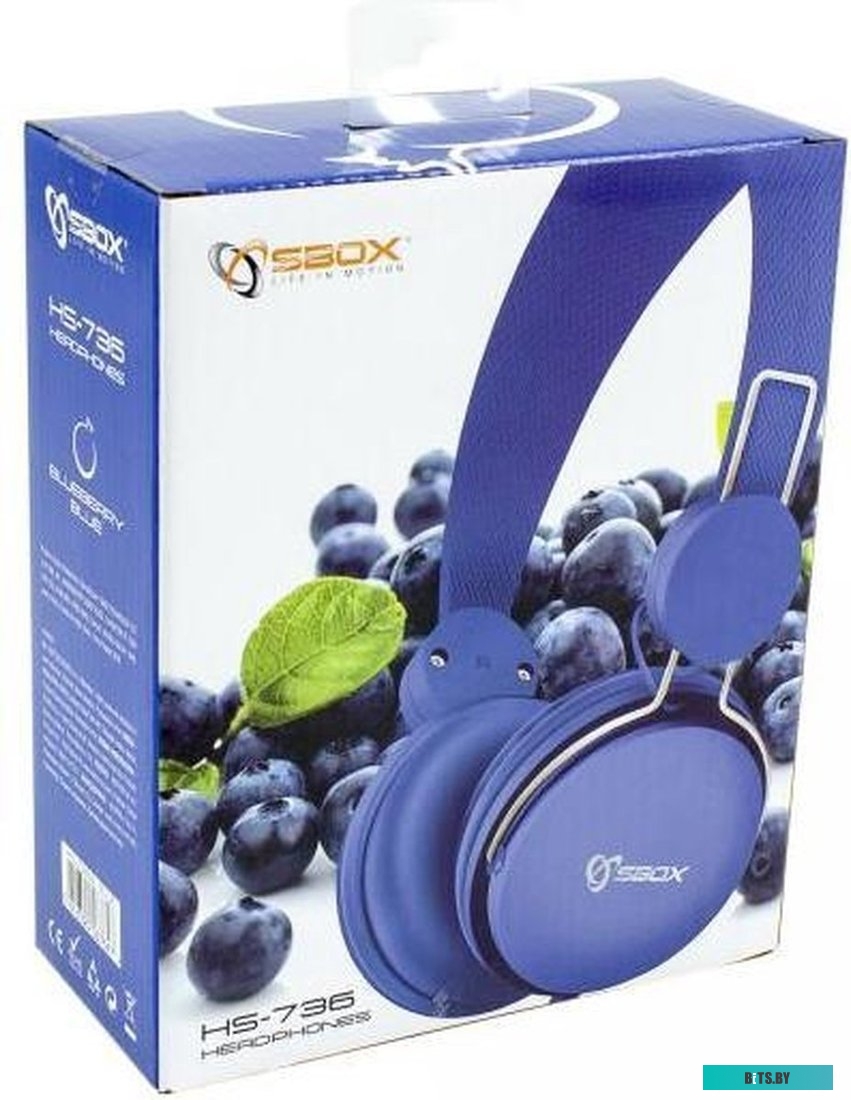 Наушники (Гарнитура) SBox HS-736BL