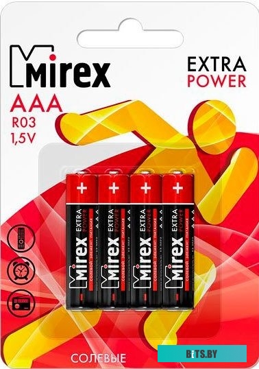 Батарейки Mirex Ultra Alkaline AAA 2 шт LR03-E2