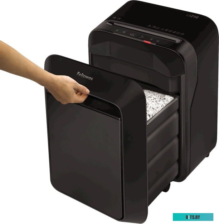 Шредер Fellowes PowerShred LX210 (черный) <fs-55025>