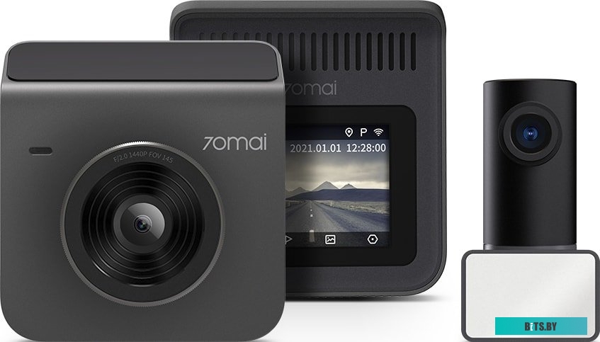 Автомобильный видеорегистратор 70mai Dash Cam A400 (серый) <A400 Grey>