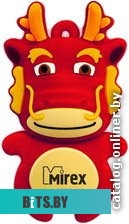 USB накопитель (Флешка) Mirex DRAGON RED 16GB (13600-KIDDAR16)