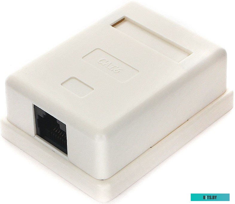 Gembird Розетка NA216 RJ-45 кат.6 внешняя 1 порт, 110&Krone