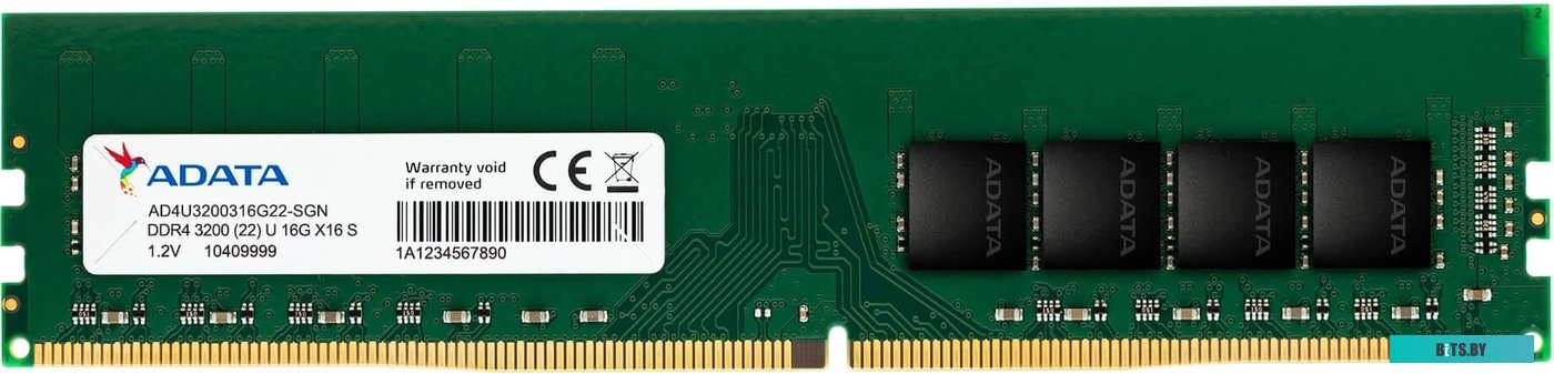 Модуль памяти ADATA 32GB DDR4 PC4-25600 AD4U320032G22-SGN