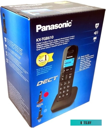 Радиотелефон Panasonic KX-TGB610RUR