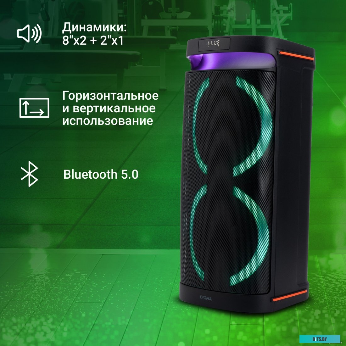 Музыкальный центр Digma D-MC1750