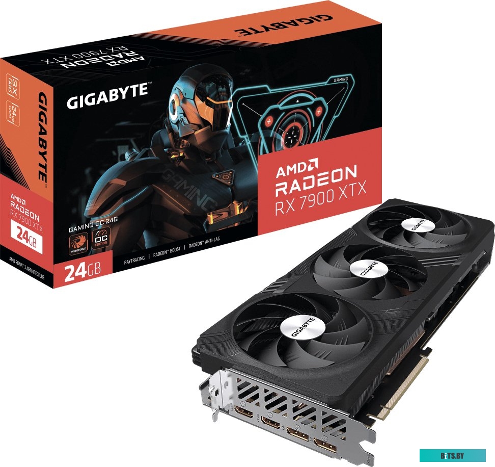 Видеокарта Gigabyte Radeon RX 7900 XTX Gaming OC 24G GV-R79XTXGAMING OC-24GD