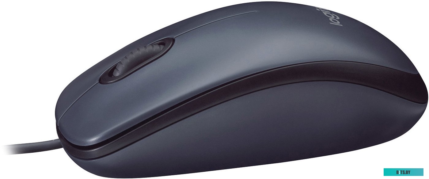 Мышь Logitech B100 Optical USB Mouse graphite