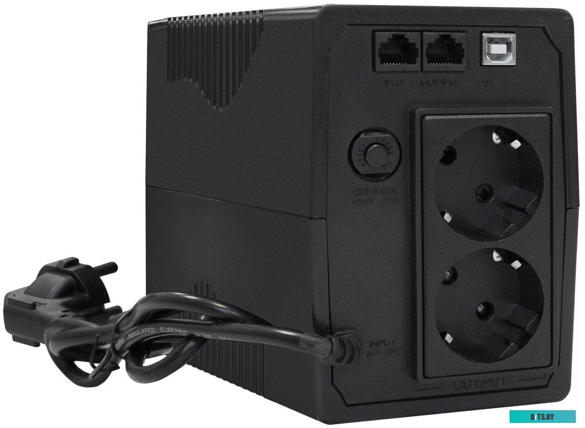 Источник бесперебойного питания (ИБП) ExeGate SpecialPro UNB-800.LED.AVR.EURO <EP285604RUS>