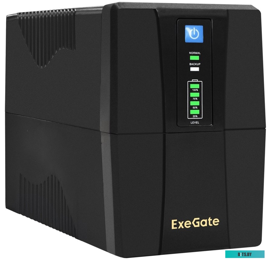Источник бесперебойного питания (ИБП) ExeGate SpecialPro UNB-800.LED.AVR.EURO <EP285604RUS>