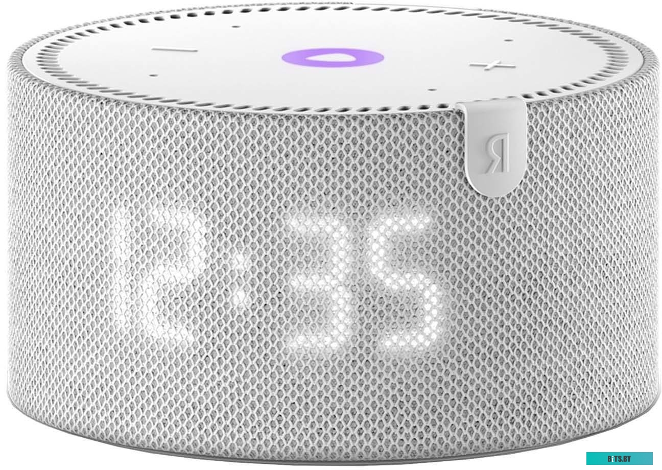 Умная колонка Яндекс Станция Мини 2 с часами (серый опал) <YNDX-00020G>