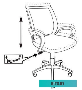 Офисное кресло (Стул) Бюрократ CH-695NLT (черный/темно-серый) <CH-695NLT/DG/TW-11>