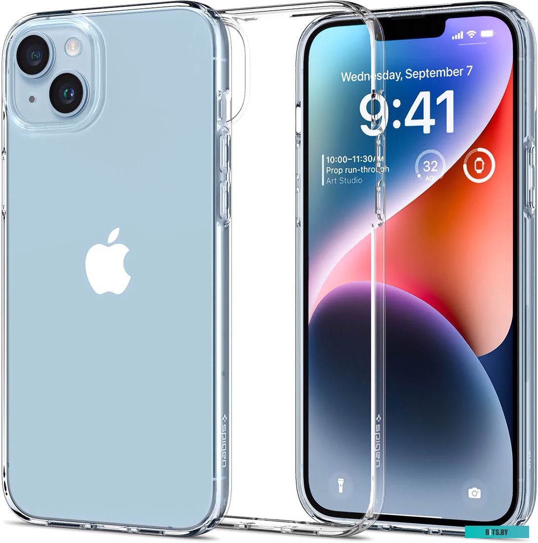 Чехол Spigen Liquid Crystal для iPhone 14 Crystal Clear ACS05033