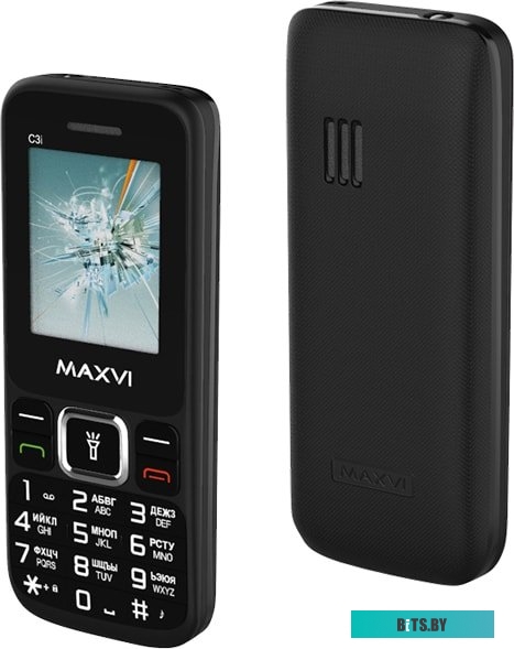Мобильный телефон Maxvi C3i (черный)