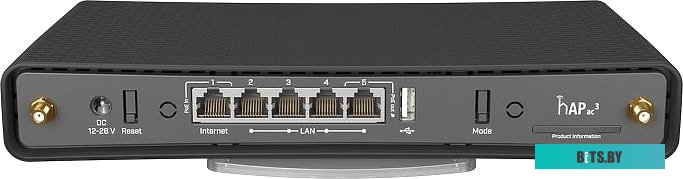 Wi-Fi роутер Mikrotik hAP ac3 RBD53iG-5HacD2HnD