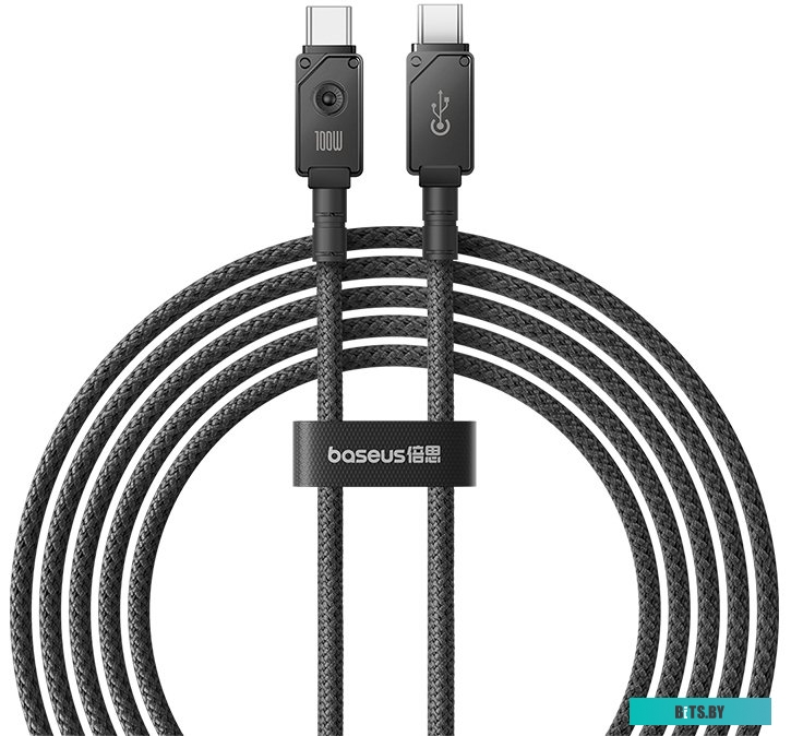 Кабель Baseus Unbreakable Series USB Type-C - USB Type-C (2 м, черный)