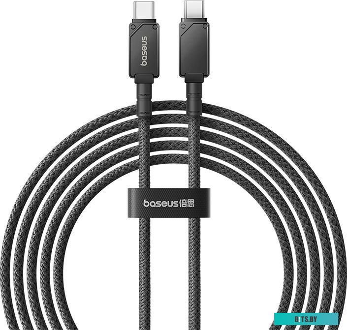 Кабель Baseus Unbreakable Series USB Type-C - USB Type-C (2 м, черный)