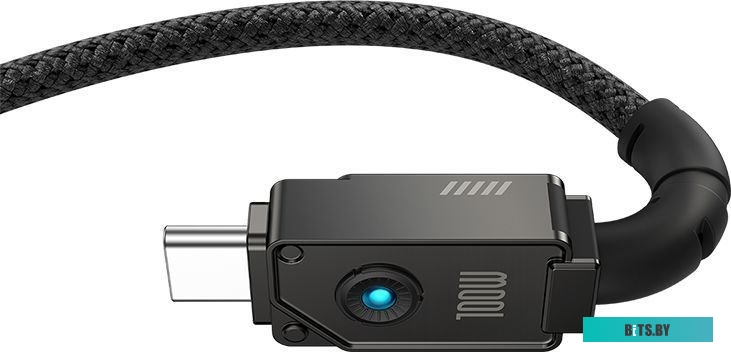 Кабель Baseus Unbreakable Series USB Type-C - USB Type-C (2 м, черный)