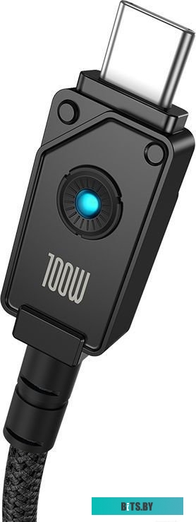 Кабель Baseus Unbreakable Series USB Type-C - USB Type-C (2 м, черный)