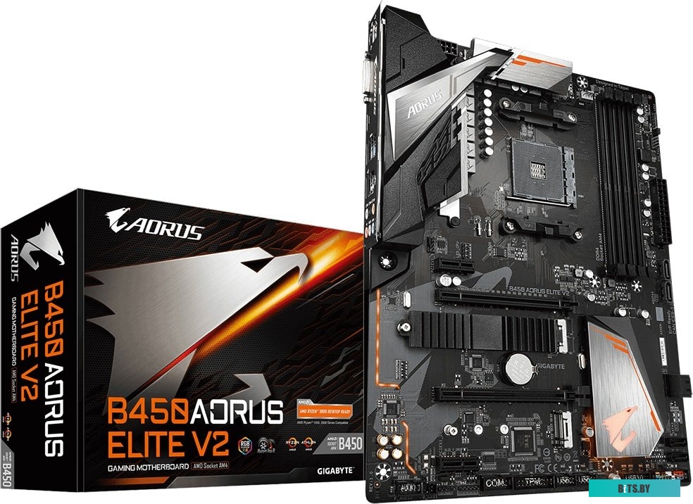 Материнская плата Gigabyte B450 Aorus Elite V2 (rev. 1.0)