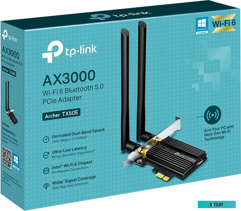 Wi-Fi/Bluetooth адаптер TP-Link Archer TX50E
