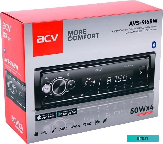 USB-магнитола ACV AVS-916BW