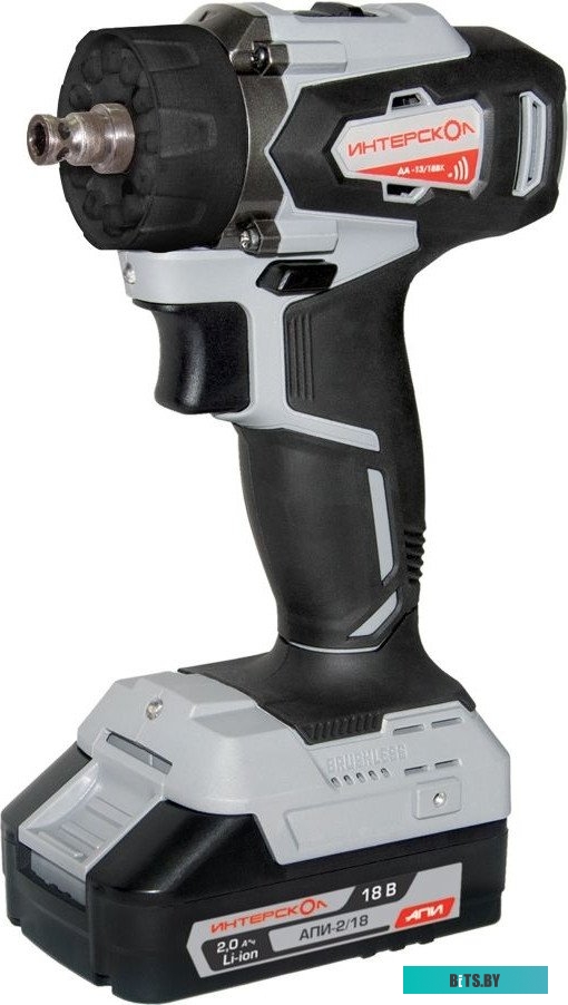 Интерскол ДА-13/18ВК (с 2-мя АКБ 2 Ач, кейс)