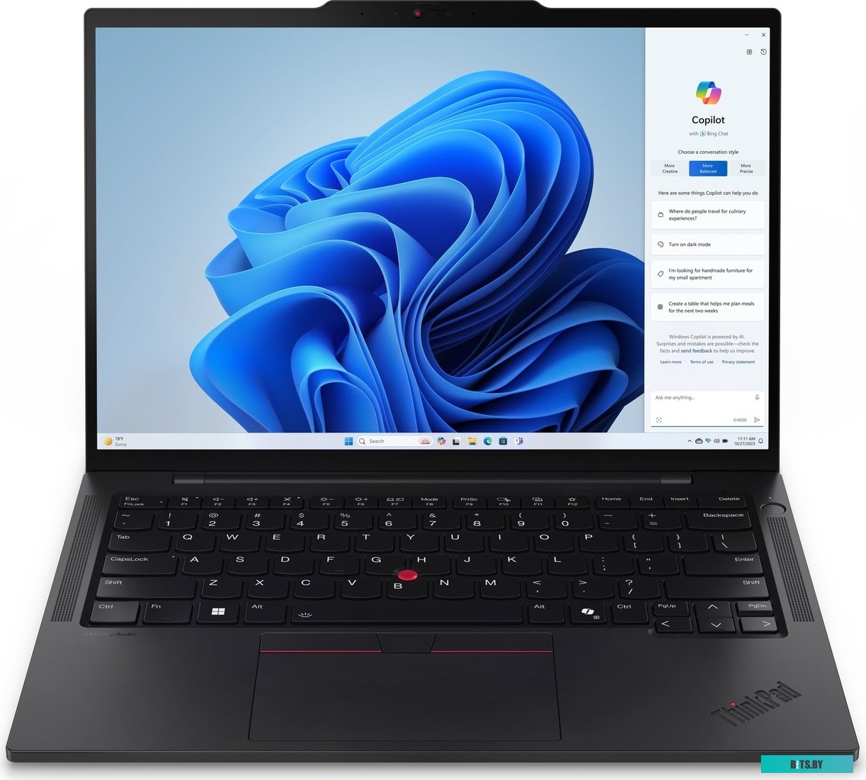 Ноутбук Lenovo ThinkPad T14s G5 Core Ultra 7   (21LS004RRT) 21LS004RRT