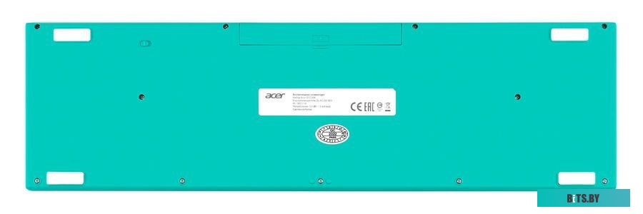 Клавиатура + мышь Acer OCC200 синий, интерфейс USB, беспроводной, slim-дизайн, Multimedia клавиши (ZL.ACCEE.002)
