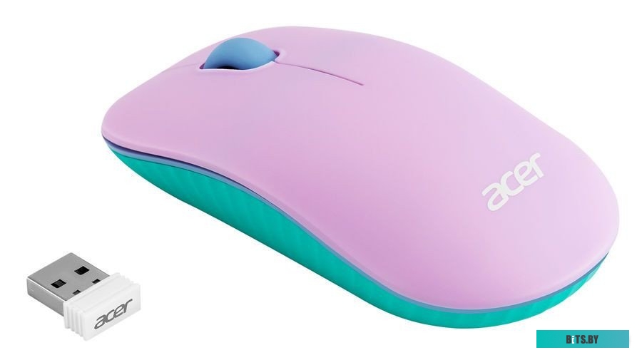 Клавиатура + мышь Acer OCC200 синий, интерфейс USB, беспроводной, slim-дизайн, Multimedia клавиши (ZL.ACCEE.002)