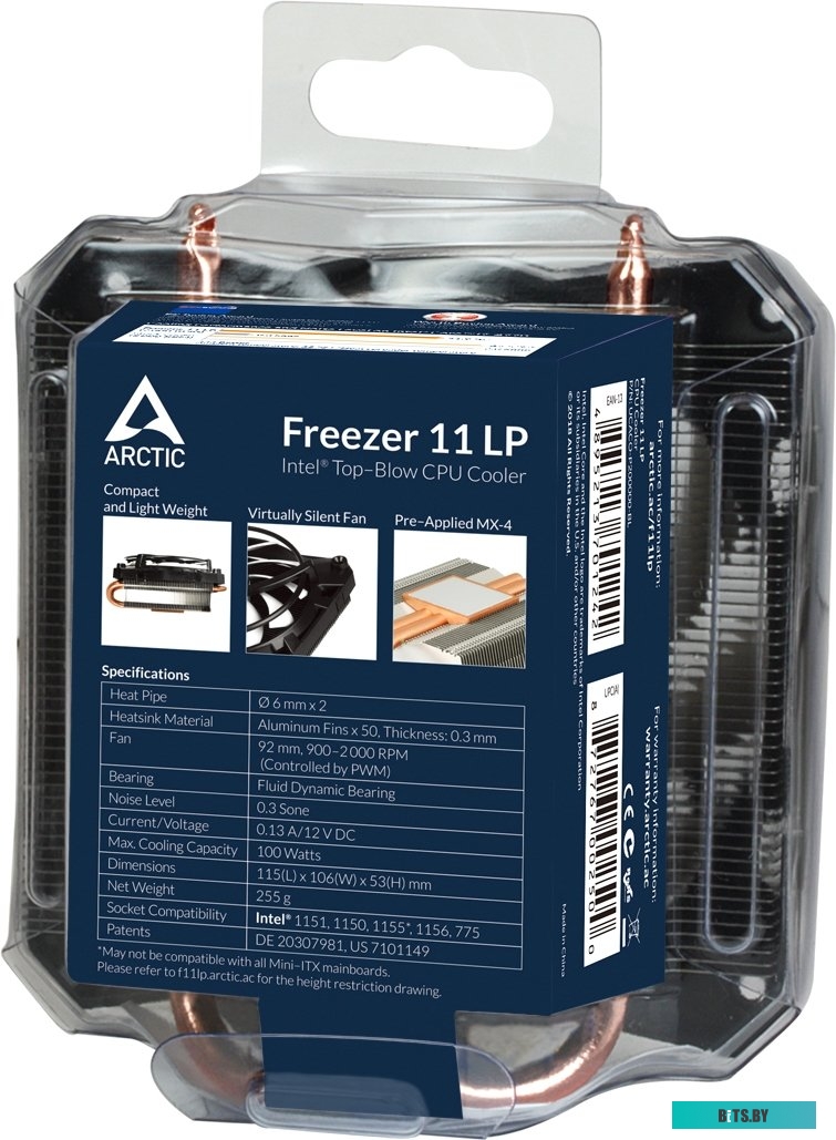 Кулер Arctic Freezer 11 LP UCACO-P2000000-BL