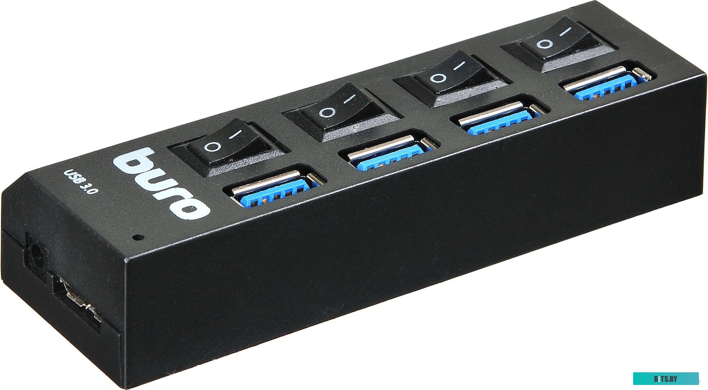 Концентратор USB (Хаб) Buro BU-HUB4-U3.0-L