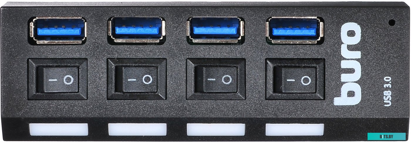 Концентратор USB (Хаб) Buro BU-HUB4-U3.0-L