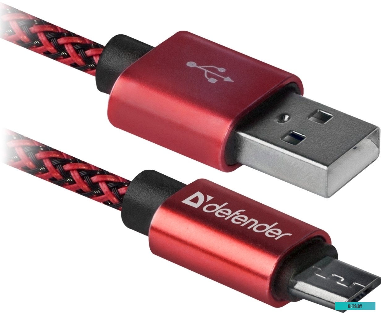 Кабель Defender USB08-03T (красный) <87801>