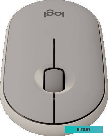 Мышь Logitech M350 Pebble (песочный)