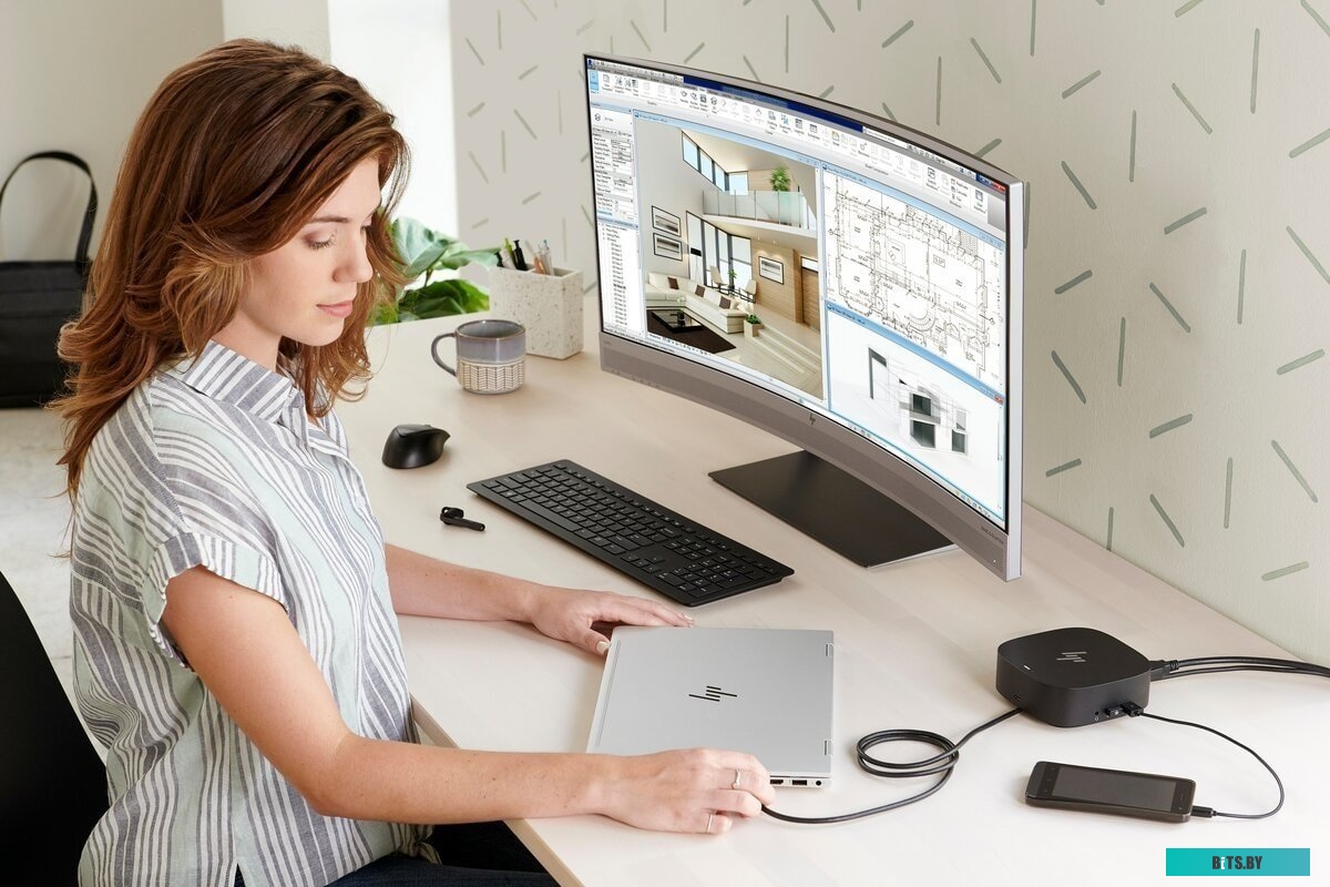 Док-станция HP USB-C G5 Essential Dock 72C71AA