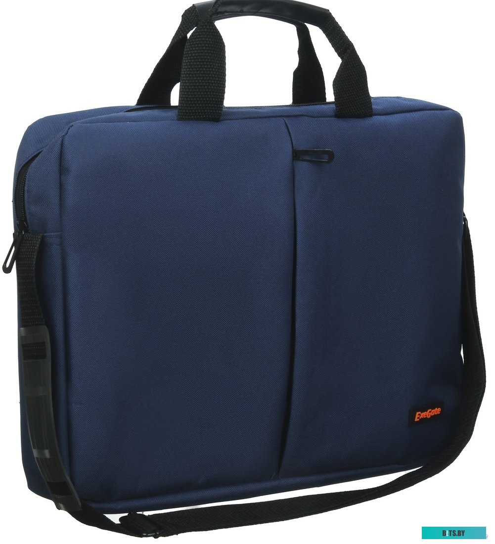 Сумка (портфель, кейс, чехол) для ноутбука ExeGate Office F1590 Dark Blue <EX264613RUS>