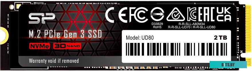 SSD Накопитель Silicon-Power UD80 500GB SP500GBP34UD8005
