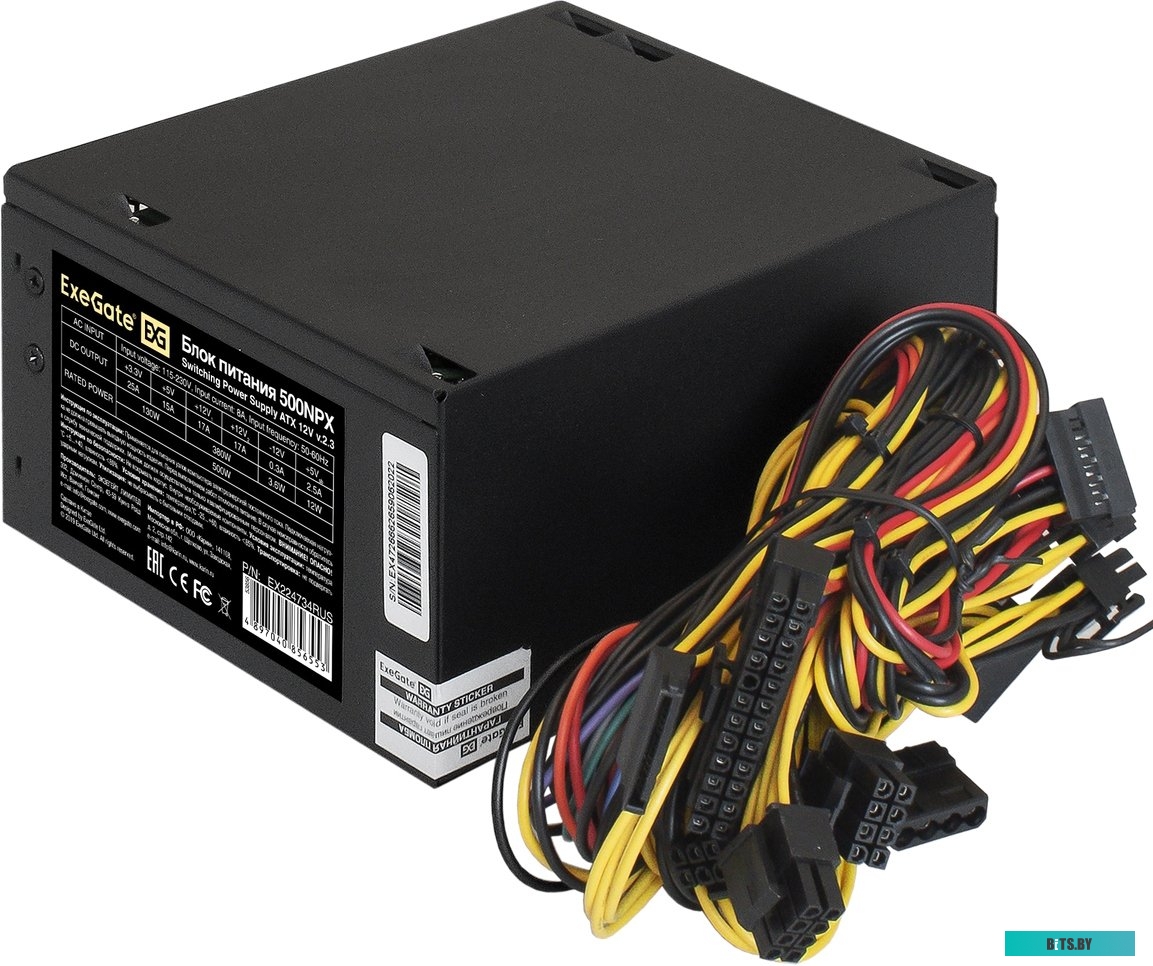 Блок питания ExeGate 500NPX EX224734RUS-PC